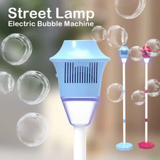 Street Light Bubble Machine Fully Automatic Bubble with Light Birthday Outdoor W