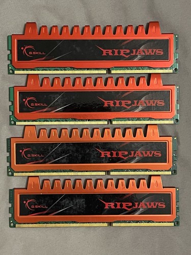 4x2GB G.Skill Ripjaws DDR3 1600mhz F3-12800CL9D-4GBRL - Picture 2 of 3