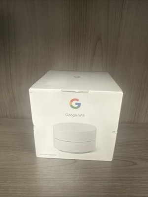 Google Wi-Fi Mesh Router (AC1200) GA02430-US White  Brand New