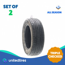 Set Of 2 Used 21560r16 Goodyear Assurance All-season 95t - 632 Set Of 2 Used 21560r16 Goodyear Assurance All-season 95t - 632