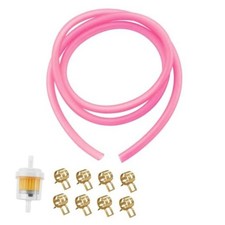 Fuel Line Tube Oil Gas Line Petrol Hose 5mm/0.2''  for ATV Dirt Bike Go Pink