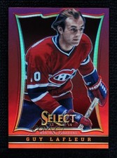 2013-14 Panini Select Retired Black Friday Red Prizm 35/35 Guy Lafleur HOF 06tj