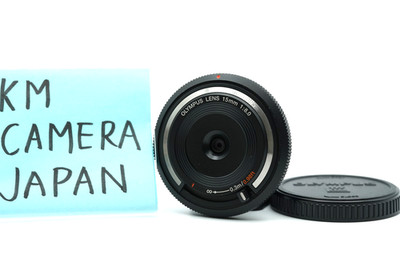 [US DUTY PAID] Olympus 15mm f/8 Body Cap Lens BCL-1580 Black #001