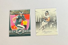 Dallas Goedert 2025 Donruss Champ Is Here #CIH-DGT & 2024 Prestige #242 Eagles