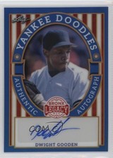 2024 Leaf A Bronx Legacy Blue Prismatic 11/15 Dwight Gooden #YD-DG1 Auto 13u1