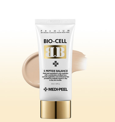 Medi-Peel Bio-Cell BB Cream 50ml Natural Coverage Whitening Blemish Balm