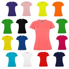 Damen Piqué Funktionsshirt Sport Funktions T-Shirt atmungsaktiv S - XXL (BY0423)