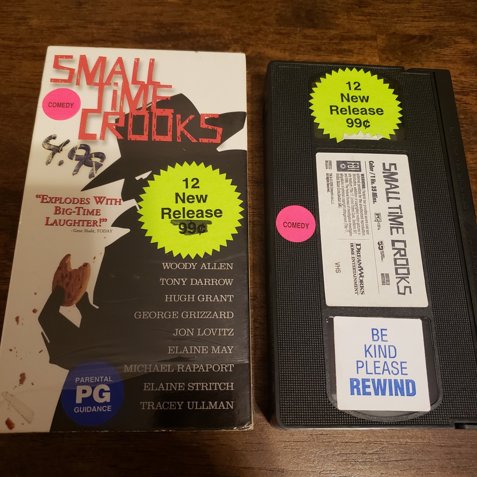 Small Time Crooks [VHS] Woody Allen eBay