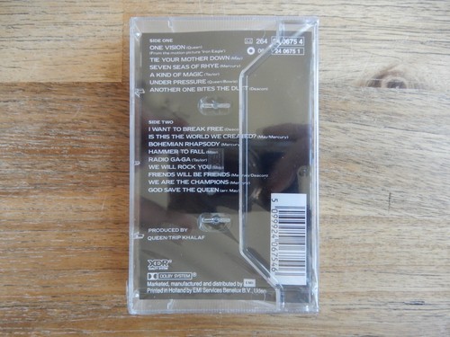 QUEEN LIVE MAGIC MUSIK KASSETTE TAPE MC XDR QUALITY 1986 EMI NEU & OVP - Bild 2 von 5