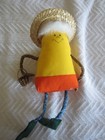 Grandpa & Grandma Candy Corn Dolls Halloween Fall Decoration Craft Folk Art — photo 6