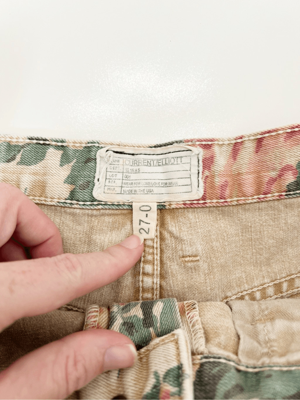 Current/Elliott Womens Multi Haystack Floral Boyf… - image 4