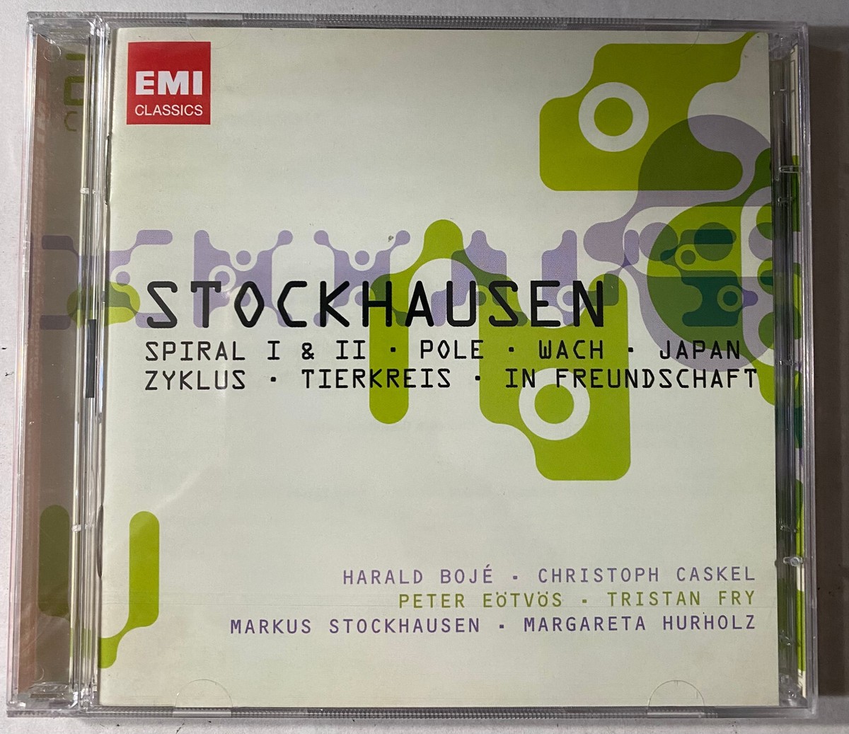 KARLHEINZ STOCKHAUSEN Spiral I & II Pole Wach Japan Zyklus 