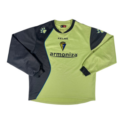 Cadiz CF 2004 Kelme Training Football Sweater L Player Spain Soccer Sweatshirt