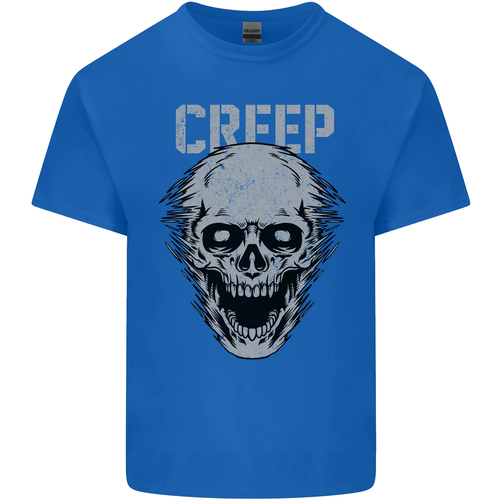 T-shirt uomo gothic teschio per appassionati di rock e metal_voghion.com