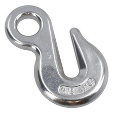 6mm (1/4in) Eye Grab Hook 316 Stainless Steel Chain Holder Lifting Marine