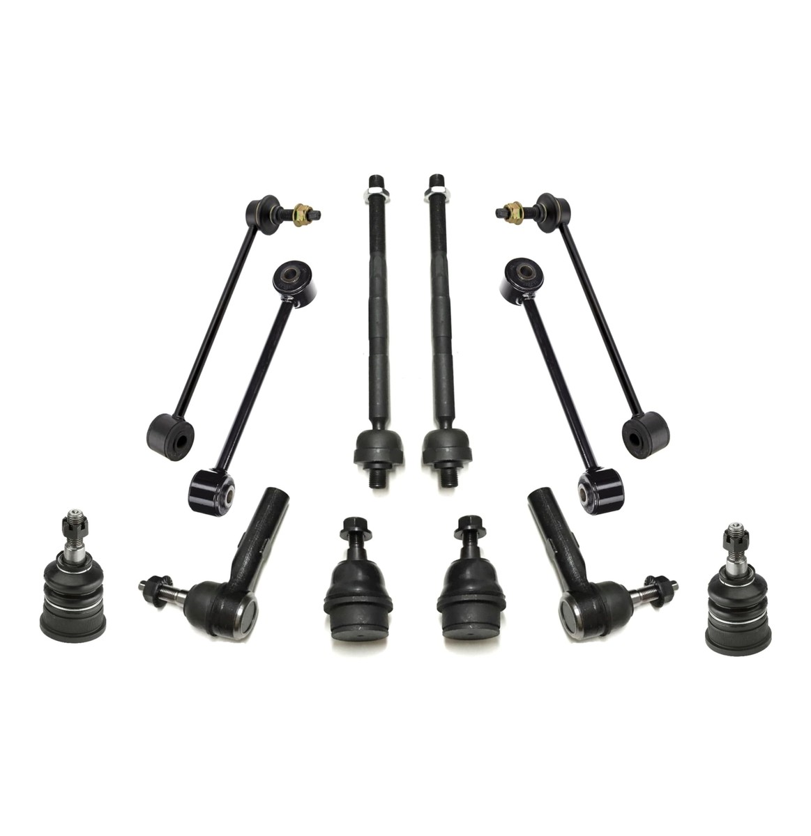 Steering Kit Tie Rod End Inner Outer Lower Ball Joint Front Lh Rh Fo Acura TL 07