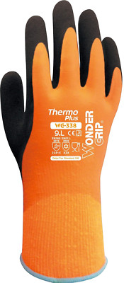 Wonder Grip WG-338 Thermo Plus Wasserfest & Cold-Resistant Handschuhe,Größe XXL