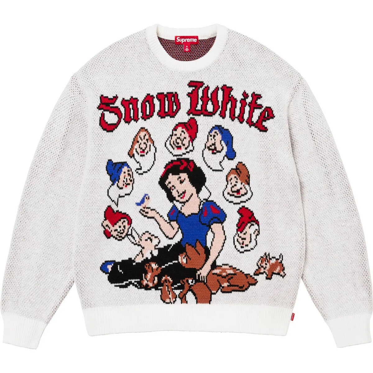 Supreme Snow White Sweater Black White FW24 Size S-XXL | eBay Supreme Snow White Sweater Black White FW24 Size S-XXL | eBay