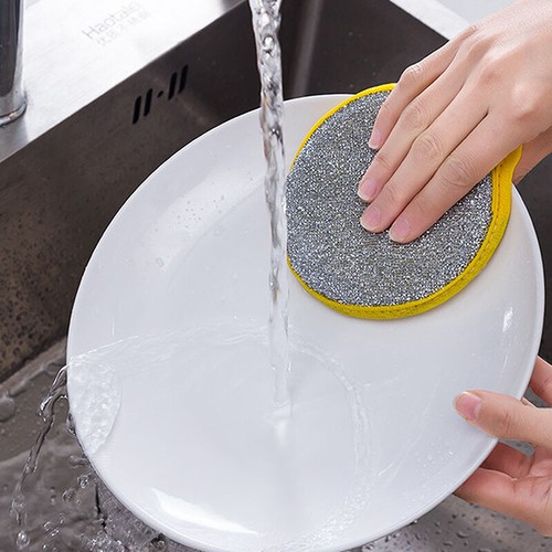 3/10Pcs Double Side Dishwashing Sponge Dish Washing Brush Pan Pot Dish Wash - Picture 7 of 14