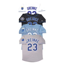 Zack Greinke Kansas City Royals Home/Road/Alternate Men's Jersey w/ Patch