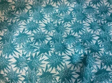 P&B TEXTILES - URBAN CLASSICS #985T -TURQUOISE STARS BY NANCY MAHONEY-- BTY
