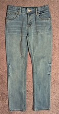 Vtg Levis 511 Straight Light Blue Jeans Boys Denim Pants 14R 27 X 29
