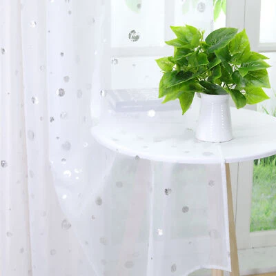 Gardinen Stores mit Kräuselband Ösen Schlaufen Modern Vorhänge Weiß Transparente - Bild 1 von 4