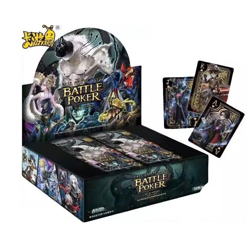 Kayou Identity V Collection Trading Card Booster Box Battle Poker
