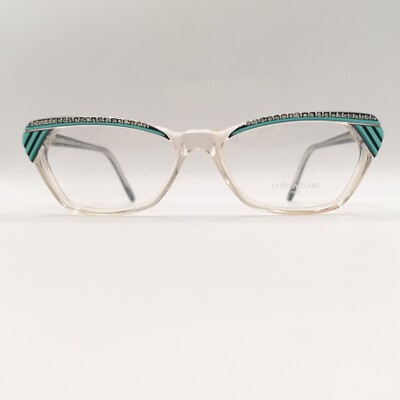 Loris Azzaro Paris Vintage Brille LA 305 469/0 Glitzersteine 52/18
