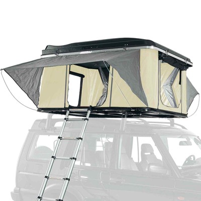 Prime Tech Autodachzelt Nevada PRO inkl. 3D Mesh (schwarz/hellbeige)