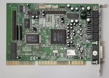 Scheda audio Procomp Pro-Multimedia S240 ISA (OPTi 82C924, retrò, 1996)