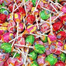 JOLLY RANCHER Round Lollipops, Assorted Fruit Filled Pops, Bulk Candy (4 Pounds)