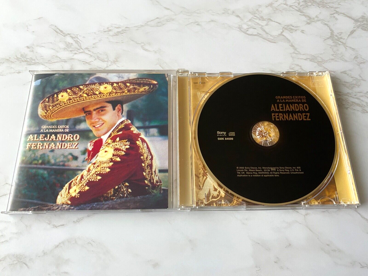 Grandes Exitos A La Manera De Alejandro Fernandez Cd: Alejandro