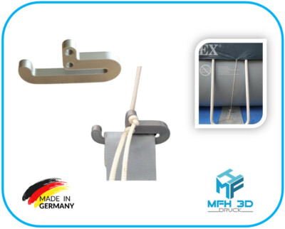 12x Haken passend für Intex Poolabdeckung/Abdeckplane - Poolzubehör