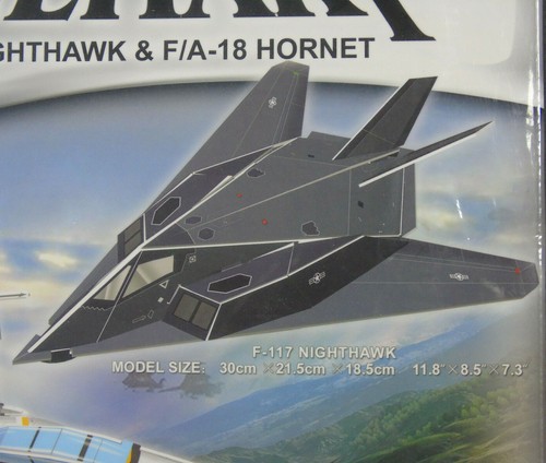 P629h Cubic Fun 3D Puzzle Super Military F-117 Nighthawk & F/A-18 Hornet Boxed - Picture 5 of 8