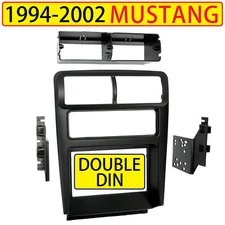 For 1994-2002 Ford Mustang Car Stereo Radio Double Din Dash Kit Bezel #95-5703B