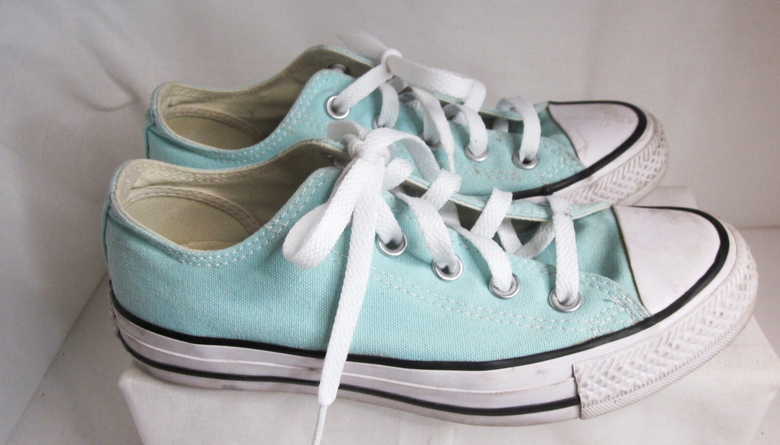 Converse Chuck Taylor All Star Low-Top Sneakers Women's Size 6 Mint Green thumbnail 5