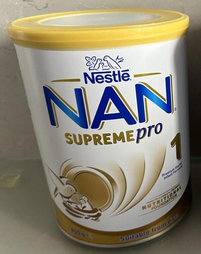 1 Can Nestle NAN Supreme Pro 1 Baby/Infant Formula 800g, Exp 5/18/2024 (NEW)