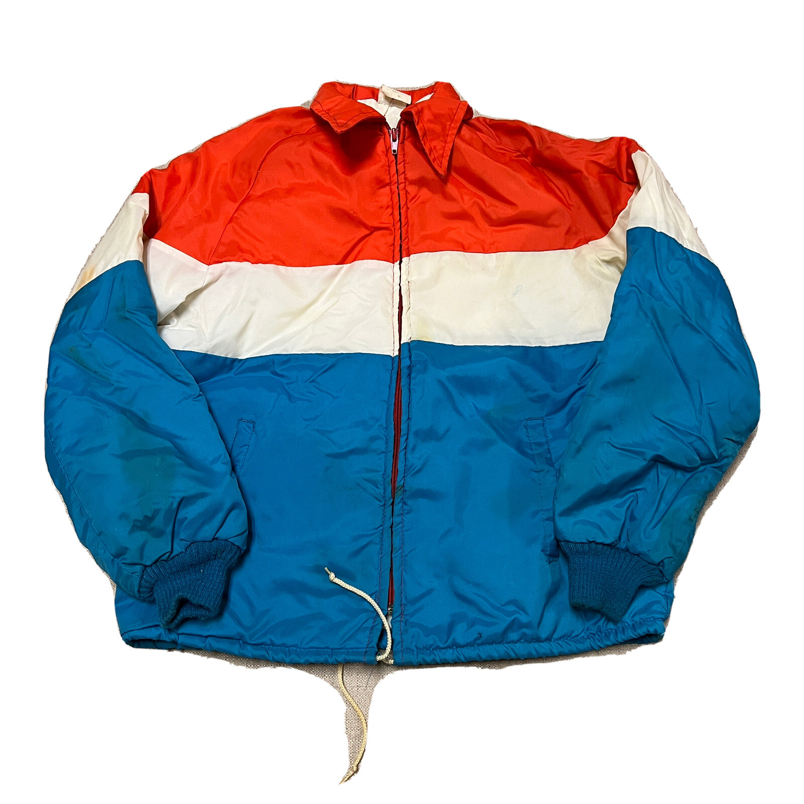 Vintage 70s Bomb Pop Style Jacket Mens 