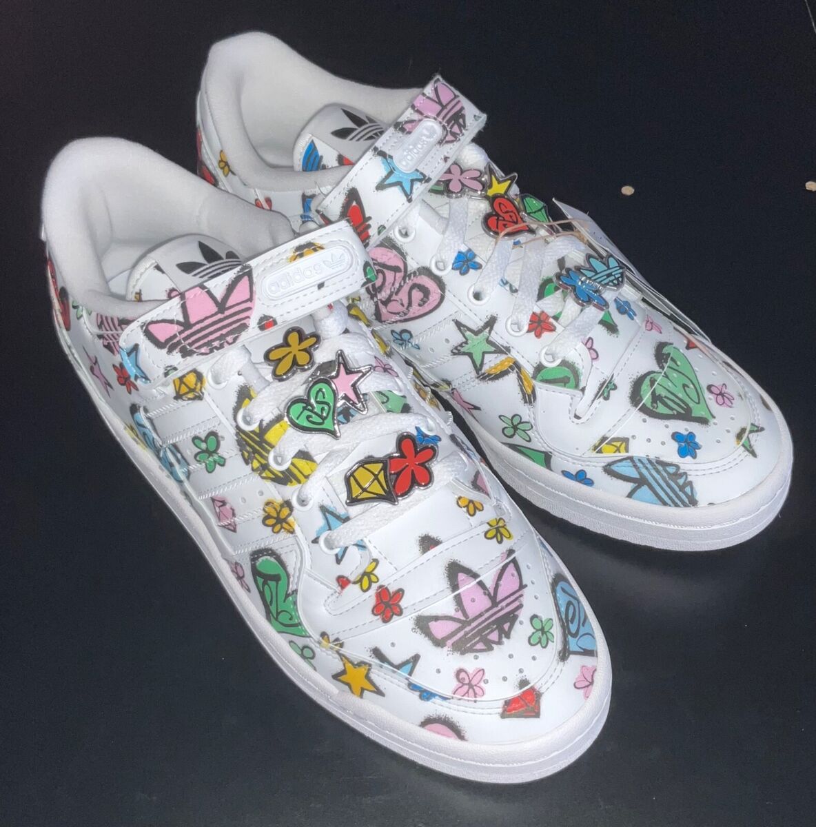 Adidas Jeremy Scott X Forum 84 Low Monogram Sneakers | eBay