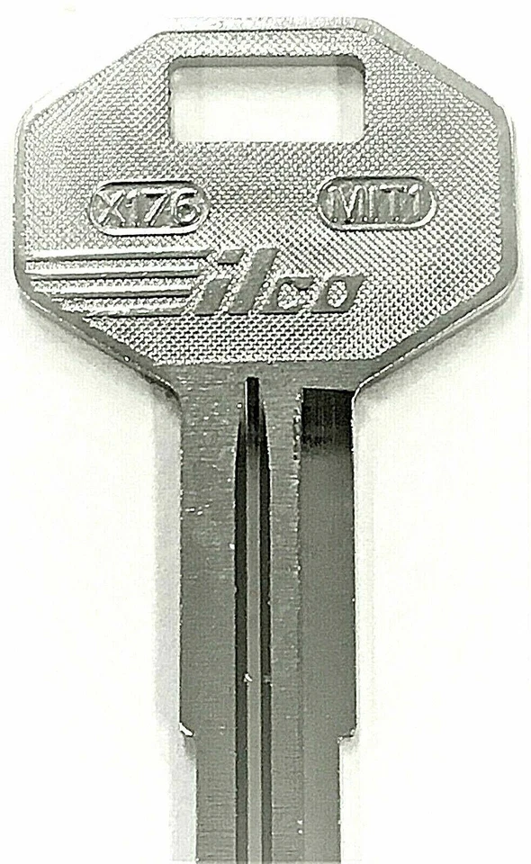 1 1991-1996 Dodge Stealth chave automotiva chaves em branco X176 MIT1 - Imagem 2 de 4