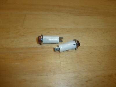 RED 125 VOLT 1/3 WATT PANEL MOUNT LAMP ASSEMBLY LITTELIGHT,LOT/2,NOS