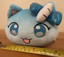 Aphmau MeeMeows Plush Mermaid Cat Blue 10“ Mercat Sparkly Plush Large