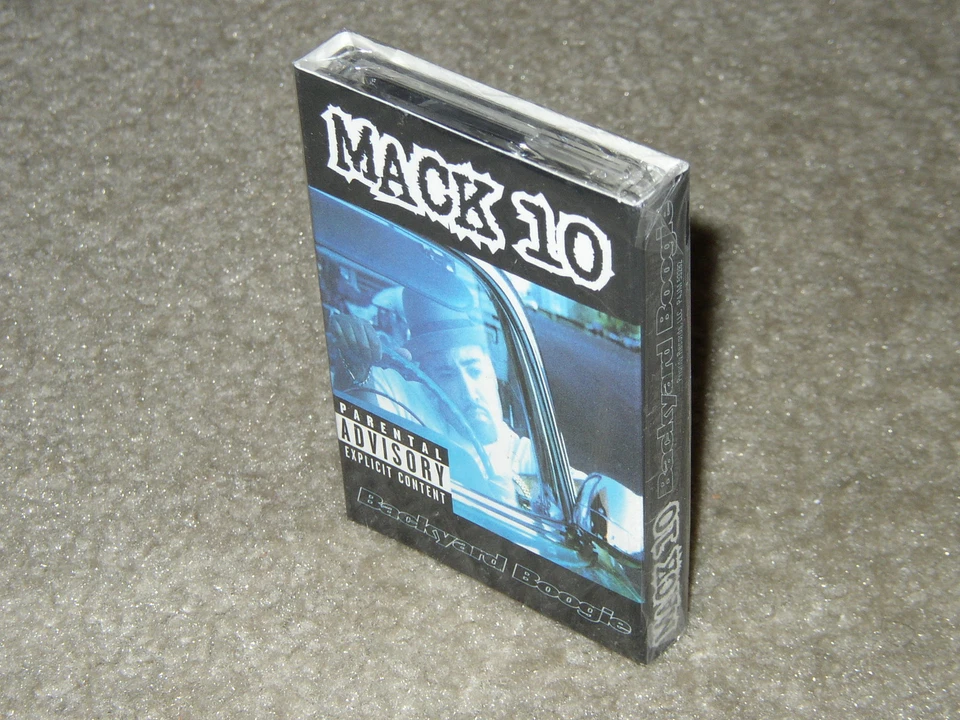 Mack 10 "Backyard Boogie" Gangsta Hardcore Rap. Brand New Single Cassette tape. - Image 3 of 3