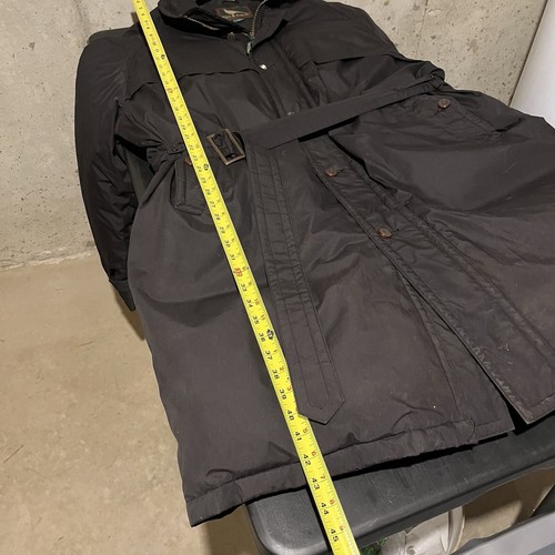 Field And Stream Men’s Flannel Lined Down Jacket Coat Size 2X Bigs Belted - Picture 9 of 9