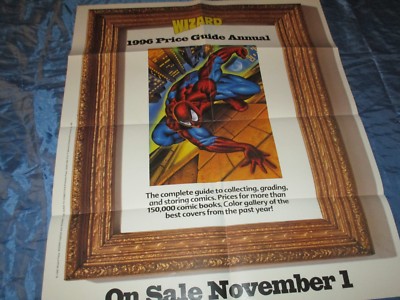 Spider - Man , Comic Price Guide Annual  Werbung , Wizard 1996 , Kult  , W 74