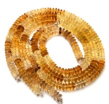 Natural Gem Multi Quartz Faceted German Cut 10 mm Size Beads Necklace 17"