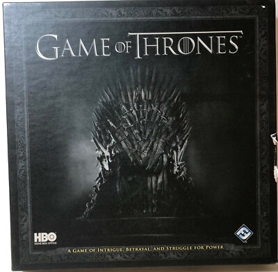 Game of Thrones Board Game Winter is Coming HBO Fantasy Flight Games COMPLETE 