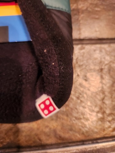 LEGO Dog/Cat Color Block Puffer - WINTER WARM COAT (XSM) JACKET, Dog Clothes - Picture 6 of 6