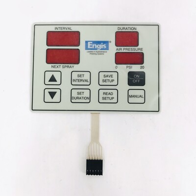 Engis EMC-2 EMC2 Hyprez Minimiser Electronic Dispenser Membrane Keypad Buttons